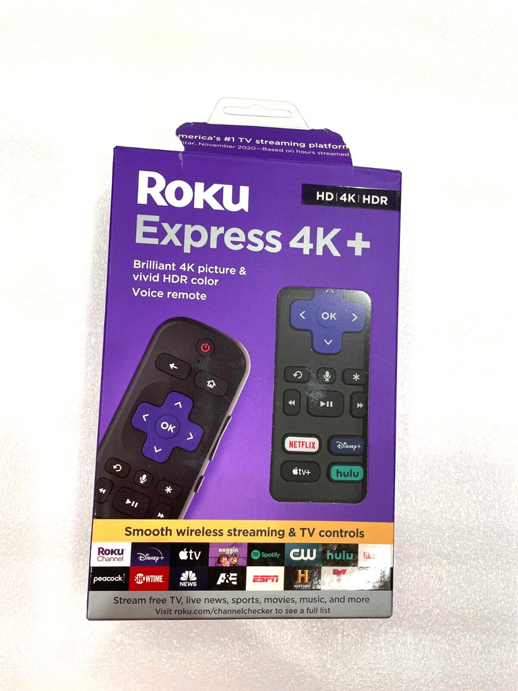 Roku Express 4K+ HDR Media Streamer 3941
