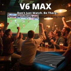 2026 VSEE V6 MAX 4K TV BOX | FREE SAME-DAY SHIPPING