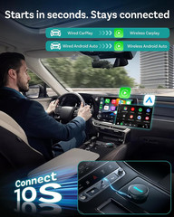 P3 Pro Ottoaibox Android 13 Smart AI Box, Built-In Netflix/Youtube, Wireless Car