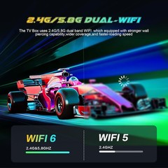 Android 14 TV Box 2026, Android TV Box 8K Ultra HD with 2GB RAM and 16GB ROM,…