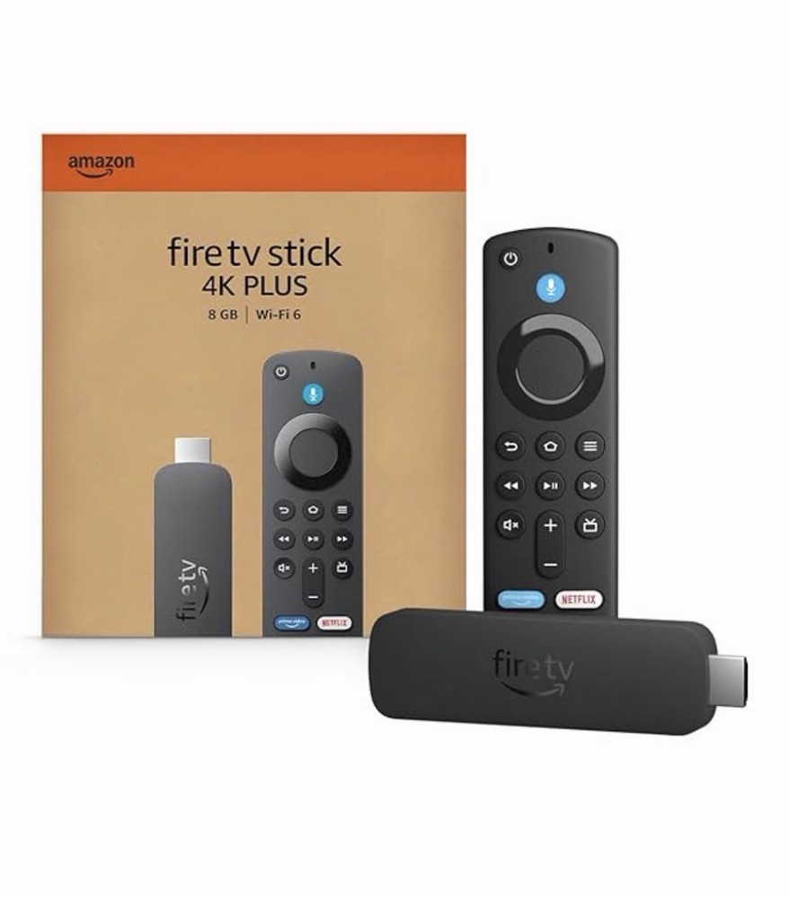2025 Amazon Firestick 4K Plus 8GB Wi-Fi 6 Fire TV Stick AI-Powered Search – New
