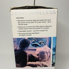 Terk Wireless A/V Transmitter & Receiver LF-30S Digital Media Streamer