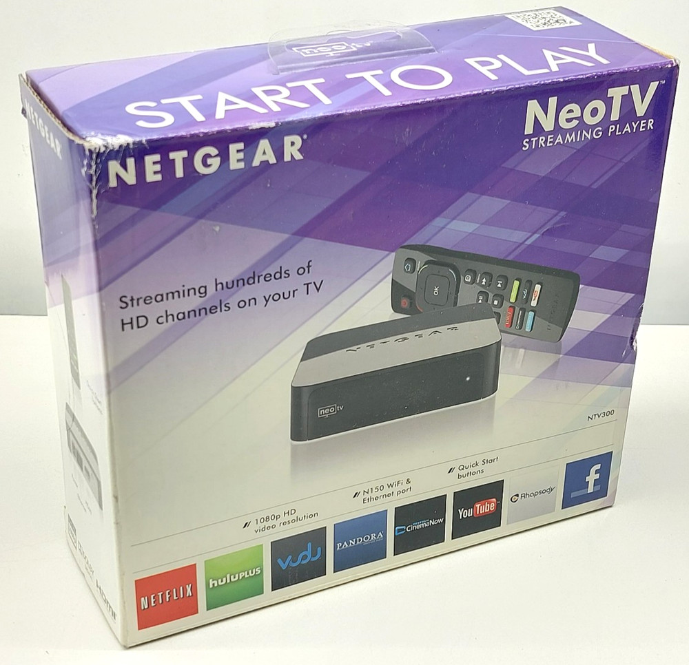 Netgear NeoTV NTV300 Streaming Player 606449087345