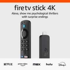 Brand New 2024 Amazon Fire TV Stick 4K UHD Streaming Media Player W/Alexa Remote