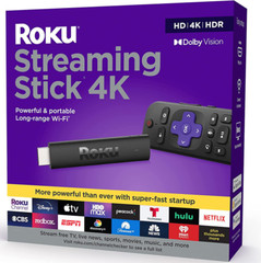 AUTHENTIC! ROKU Streaming Stick 4k/HD/HDR Streaming 3820RW + FACTORY SEALED NEW!