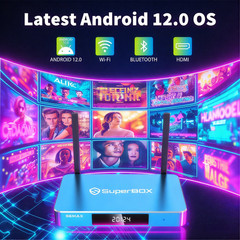 superbox s6 max 64GB Streaming Media Player with Remote Control