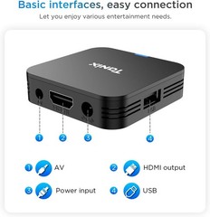 Android 10.0 Streaming Box with 4K Resolution – 2GB RAM for Ultimate Viewing