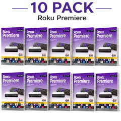10 Pack Roku Premiere 4K/HDR Streaming Media Player Wi-Fi 3920RW-SW – NEW