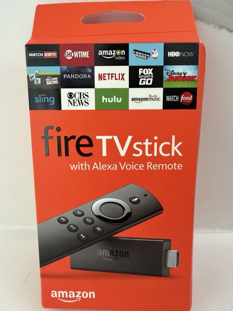 New-Amazon-Fire TV Stick-2nd Generation- W/Alexa Voice Remote-