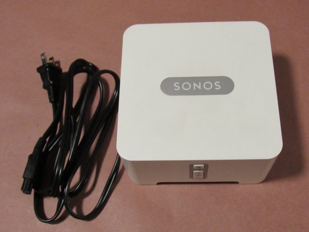 Sonos Connect Gen1 Music Streamer With Power Cord – Gray/White