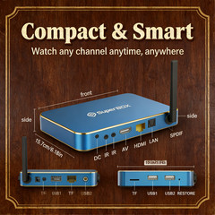 Authorized SuperBox S6 Max | 24/7 Support | Same Day Shipping + Extra Discount