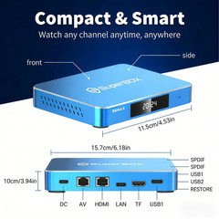 6K 64GB advanced Superbox S6 MAX TV Box Factory delivery on the Service guarant