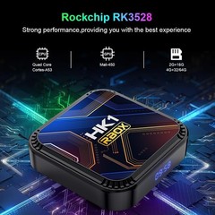 Smart TV Box Android 13 8K Resolution 4GB RAM 32GB ROM WiFi 6 Bluetooth 4.0