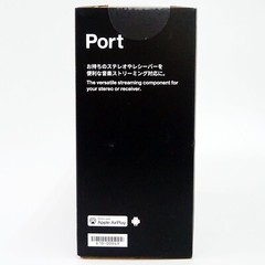 Sonos Port Network Audio Receiver PORT1JP1BLK AirPlay Wi-Fi Streaming 24-bit NEW