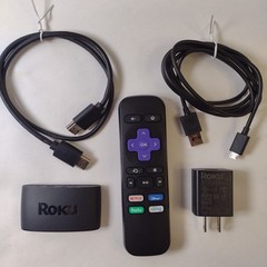 Roku Express 3930X HD Media Streamer, Remote Control HDMI Cable & USB Adapter