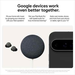 Google TV Streamer (4K) w/ Voice Activated Remote (Porcelain)