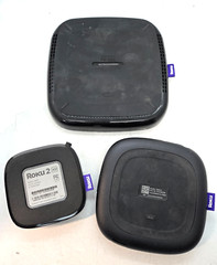 [Lot of 3] Roku Streaming Boxes FOR PARTS OR REPAIR ONLY FAST FREE SHIPPING a