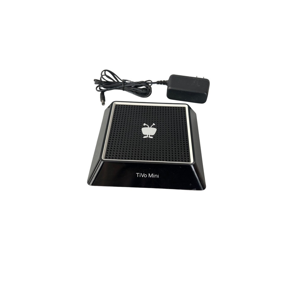 TiVo Mini TCDA93000 DVR Companion Media Streamer with Power Adapter Black