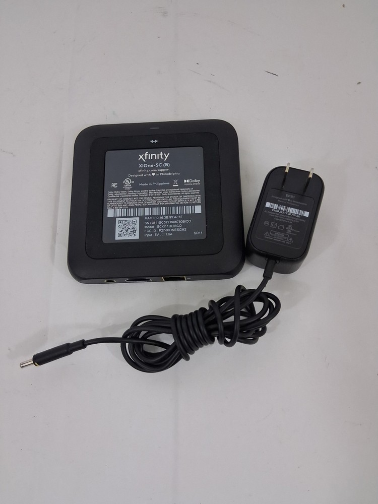 Xfinity XiOne-SC (B) Stream Box & Power Supply Excellent Condition- No Remote