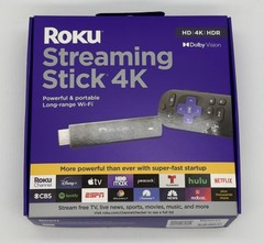 Roku Streaming Stick 4K 3820R2/3820X2 4K Streaming Device with Voice Remote