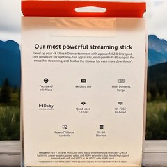 2024-Amazon Fire TV Stick 4K Max 16GB streaming device, supports Wi-Fi 6E, NEW**