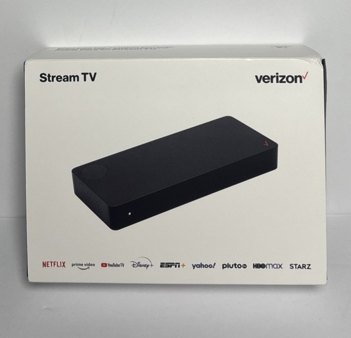 Verizon Stream TV Device (ASK-STI6220) 4K Black – NEW/SEALED