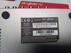 Slingbox M2 Media Streamer – Black – NO POWER CORD