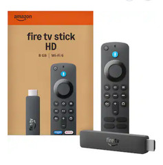 Amazon Fire TV Stick HD (newest model) 8 GB, Wi-Fi 6, Full HD 1080p, HDR, Alexa