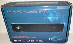 UCLAN DENYS H.265 IPTV / OTT Multimedia Receiver Video Decoder HD Streamer