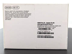EMPTY BOX for Apple TV 3rd Gen 4K 128G Retail Packaging