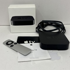 Apple TV 2nd Generation A1378 MC572LL/A w/ Original Box Remote Power – Tested
