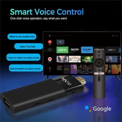 MX10 F3 Dongle TV Inteligente 4K Allwinner H313 60fps 2G+16G
