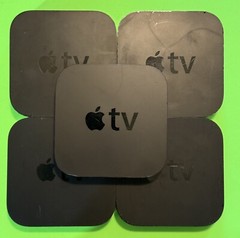 LOT OF 5 Apple TV 3rd Gen A1469 & A1427 Digital HD Media Streamer Power Tested