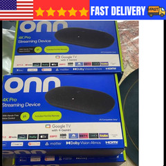 Onn 4K Pro Streaming Device Google TV 32GB Dolby Vision Atmos HDMI 2026 Model