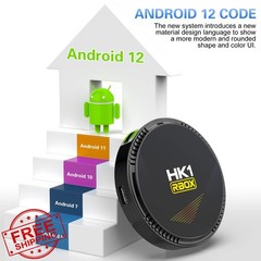 Android 12 TV Box 4GB 32GB H618 WiFi6 Bluetooth 5.0 8K Ultra HD