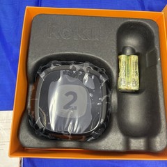 Roku 2 Media Streamer W/ Headphone Jack- Black (2720R) New & Factory Sealed