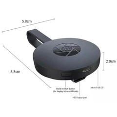Wireless TV Stick Video Receiver Portable 1080P TV HD WIFI Dongle Adapter For An