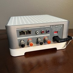 Sonos Connect Amp Gen 1 S1 Digital Media Streamer – White/Gray TESTED WORKS
