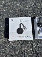 Google Chromecast (2nd Generation) HD Media Streamer – Black (GA3A00097-A03-Z01)