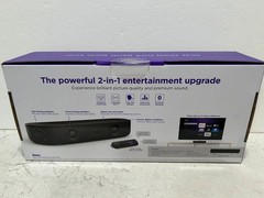 Roku Streambar 4K HDR Dolby Audio Voice Remote Bluetooth Black