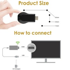 1080P HDM Media Player TV Cast Stick WIFI Display Receiver Dongle EP