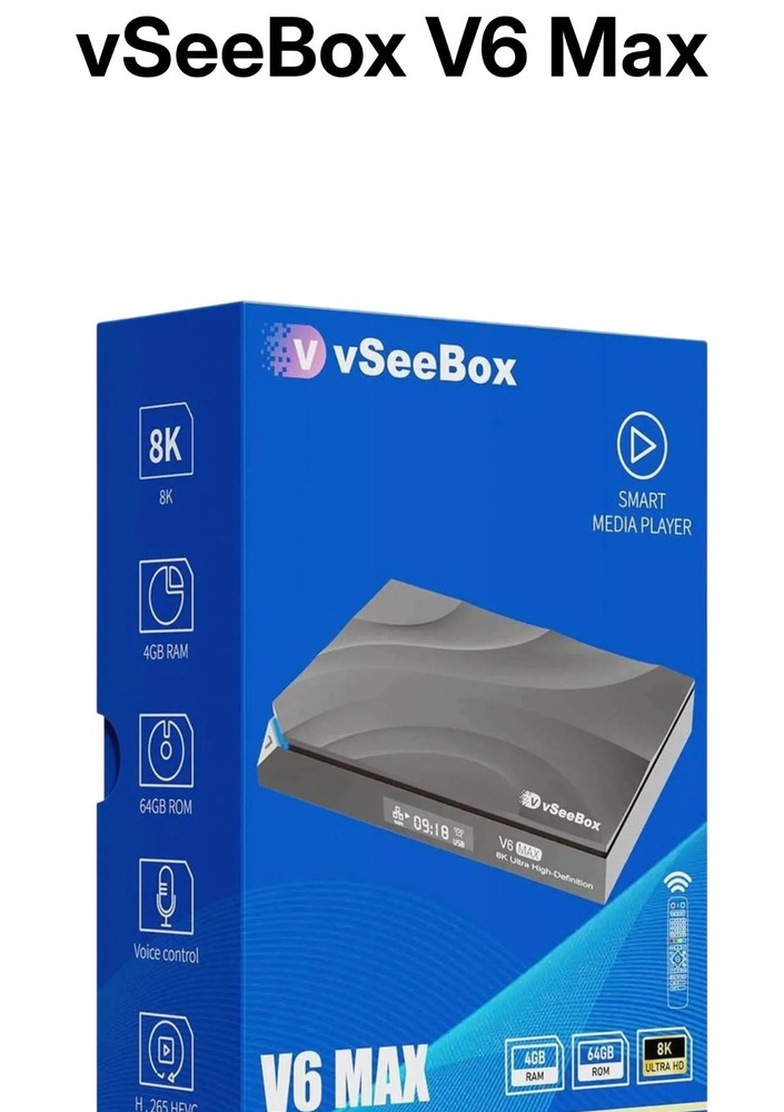 vSeeBox VSEE V6 Max Android TV Box