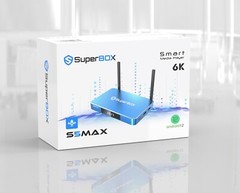 NEW SuperBox S5 MAX Android 12.0 WiFi 6 Voice Command 4GB DDR 6K Streaming Media