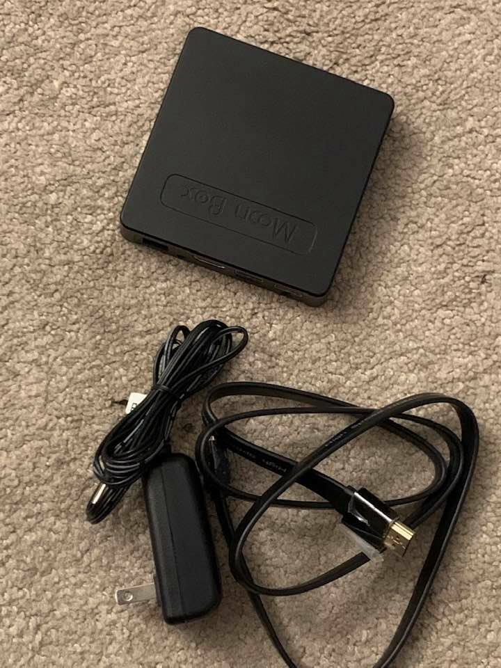 MOONBOX III TV BOX STREAMING MEDIA PLAYER HONGKONG/CHINA/TAIWAN LOCKED