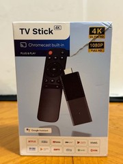 TVStick 4K Ultra HD 1080P FullHD Chromecast Built In Google Assist Plug&Play