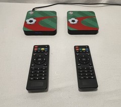 Lot-2 TV Boxes Dosyo Dy-itv-02 Estandar 4k 32gb 4gb Ram W/Remotes *Read Notes*