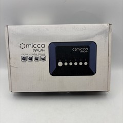 Micca MPLAY Mini Digital Media Player WITH REMOTE USB FLASH DRIVES TESTED WORKS