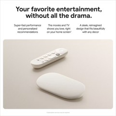 Google – TV Streamer 4K – Fast Streaming Device in 4K HDR – 32 GB of Storage …