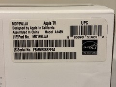 Apple TV (3rd Generation) HD Media Streamer Model A1469 1024×768 HD NEW