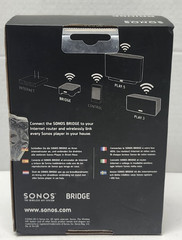 Sonos Model: Bridge Manual Box Used No Power Cord Untested For Parts Only